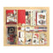 Poppy Crafts Mixed Media Material Kit - Reds