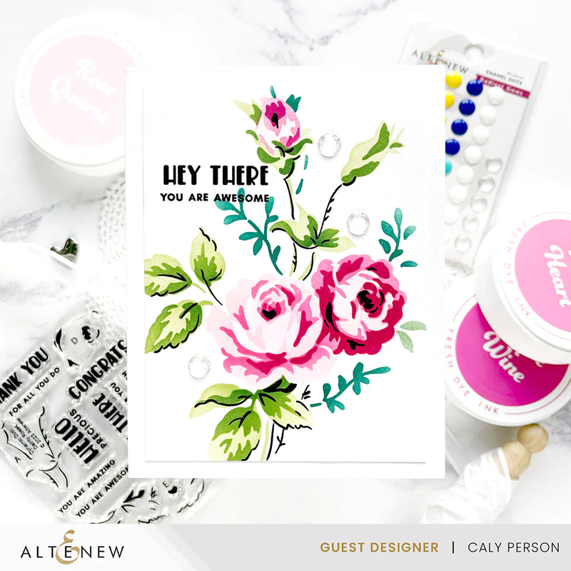 Altenew Dynamic Duo: Dainty Roses Stamp Set*