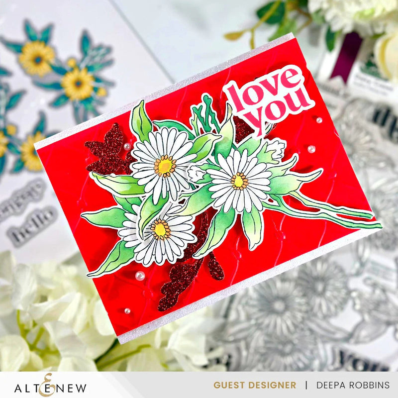 Altenew Build-A-Garden: Daisy Crown Add-on Die Set*