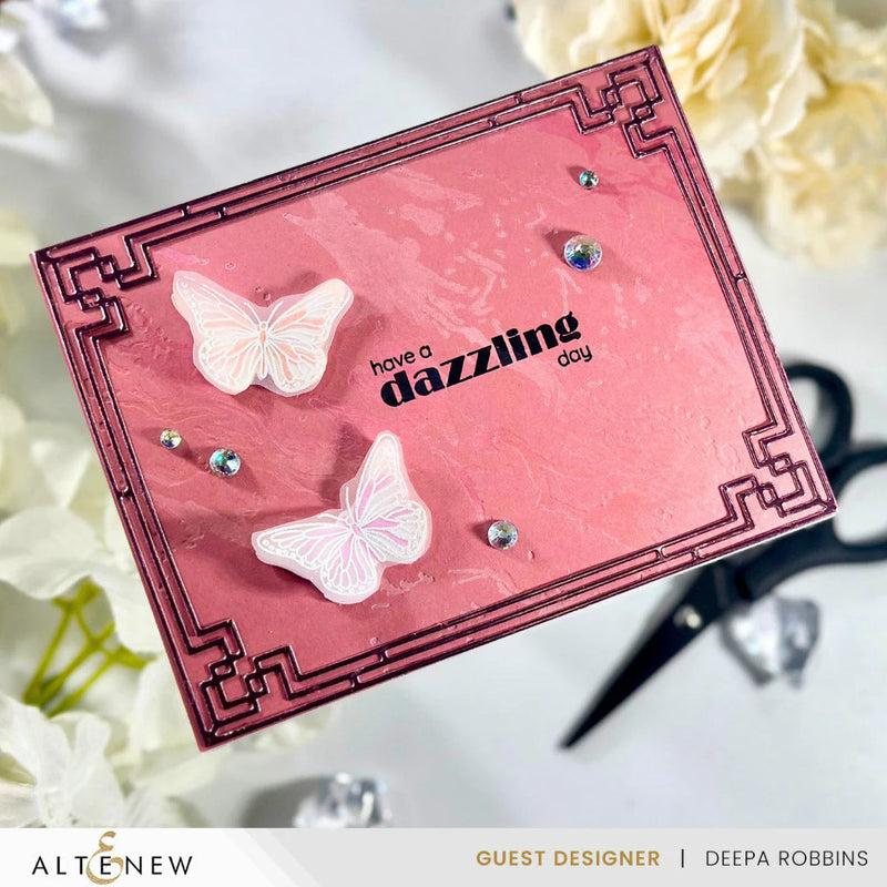 Altenew Deco Greetings Stamp Set