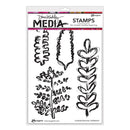 Dina Wakley Media Cling Stamps 6"x 9" - Scribbled Branches