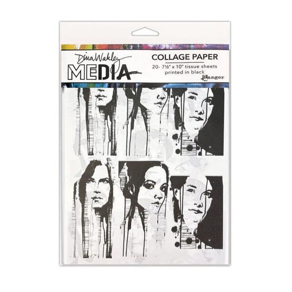 Dina Wakley Media Collage Paper - Photo Transfer