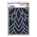 Dina Wakley Media Stencils 9"x 6" - Flowing Petals