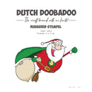 Dutch Doobadoo Rubber Stamp - Super Santa