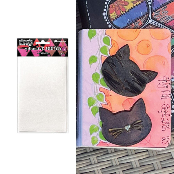 Dyan Reaveley Dylusions Adhesive Canvas - Blank