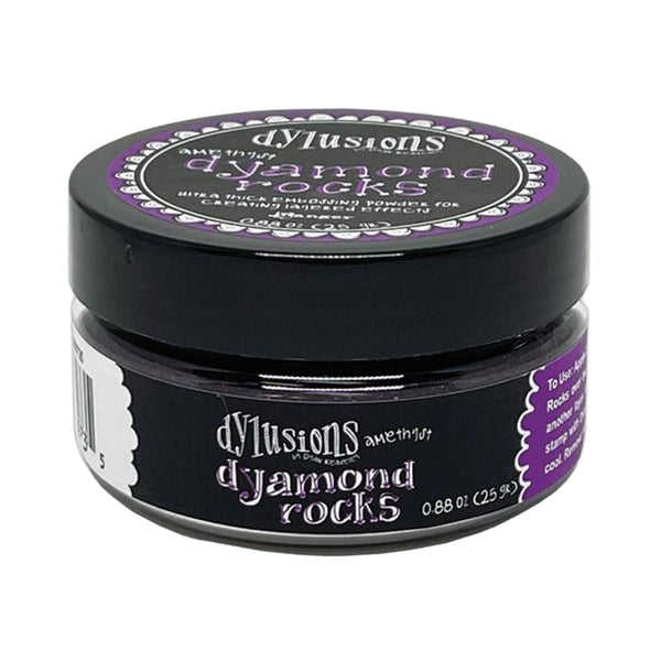 Dyan Reaveley Dylusions Dyamond Rocks - Amethyst