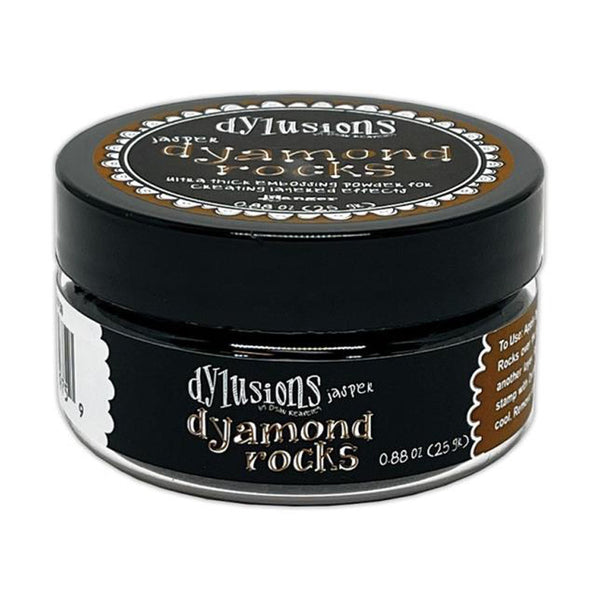 Dyan Reaveley Dylusions Dyamond Rocks - Jasper
