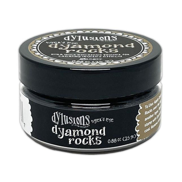 Dyan Reaveley Dylusions Dyamond Rocks - Tiger‚Äôs Eye