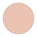 Round beige color swatch on a white background