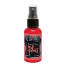 Red bottle of Dylusions Ink Spray on a white background