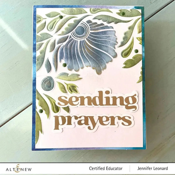 Altenew Dynamic Foliage Botanical 3D Embossing Folder*