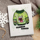 Creative Expressions 6"x8" Clear Stamp Set By Jane Davenport - Merry Cutemas*