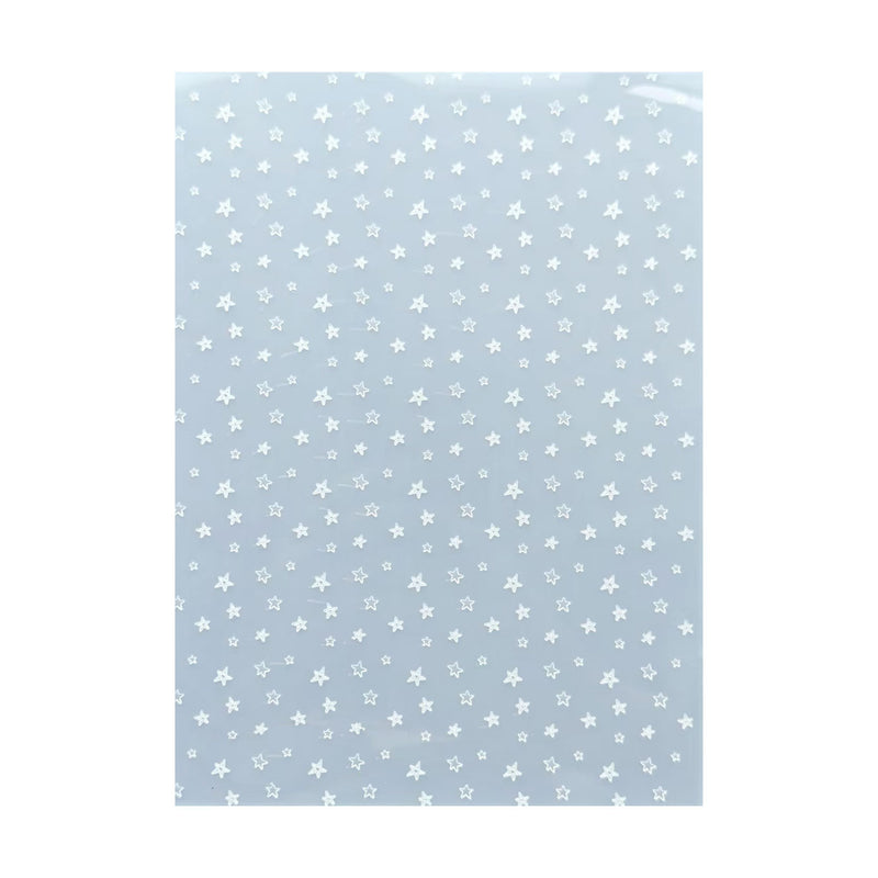 Poppy Crafts Emboss It Embossing Folder - Shining Star