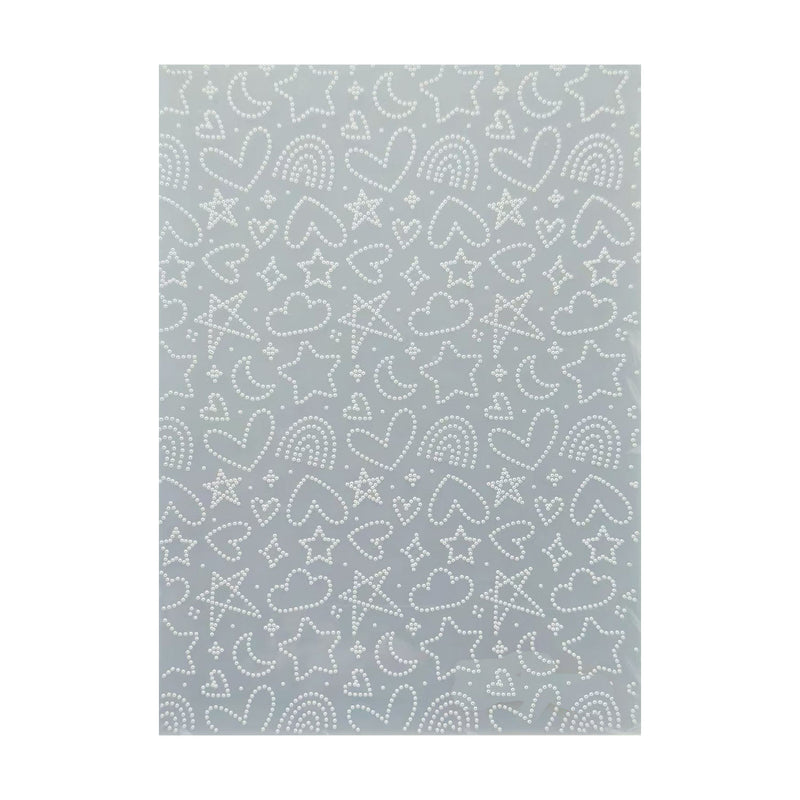 Poppy Crafts Emboss It Embossing Folder - Day & Night