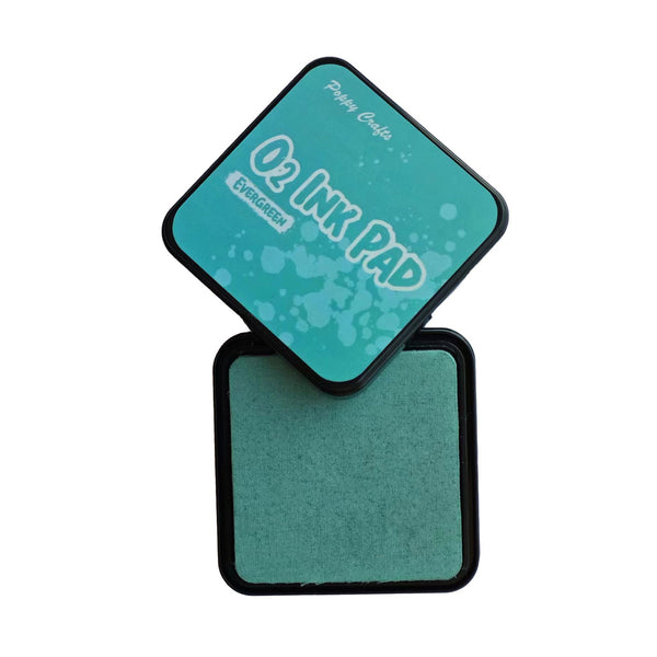 Poppy Crafts Distress Style 02 (Oxide) Ink Pad - Evergreen