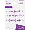 Crafter's Companion Gemini Expressions Dies Forever Friends*