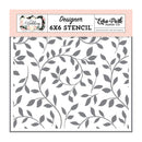 Echo Park Designer Stencil 6"x 6" - Wedding Vines