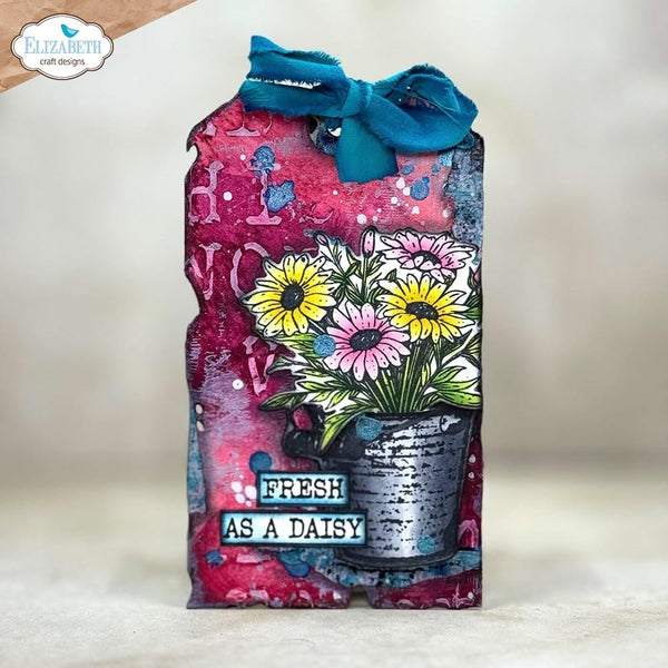 Elizabeth Craft Stamp And Die Set Garden Of Love