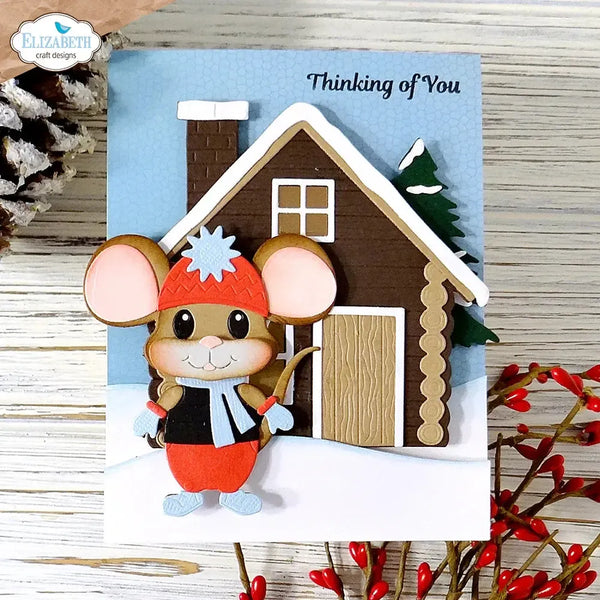 Elizabeth Craft Cute & Whimsical Die Cabin