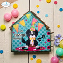 Elizabeth Craft Metal Die Dog House Build A Book