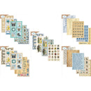 Elizabeth Craft Designs ‚Äì Patterned Cardstock Pack 5.8" √ó 8.3" ‚Äì Everyday Ephemera