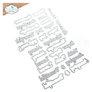 Elizabeth Craft Metal Die Everyday Words 4*
