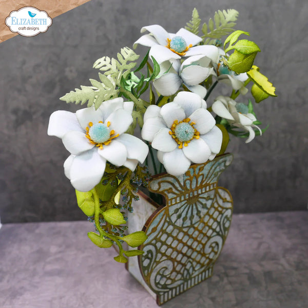 Elizabeth Craft Craft Kit Floral Vase