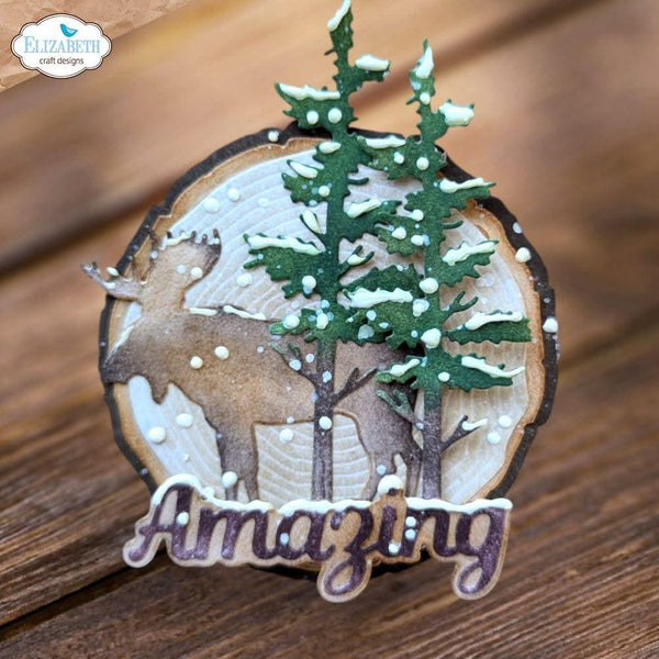 Elizabeth Craft Metal Die Forest Friends & Frame*
