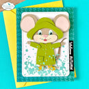 Elizabeth Craft Clear Stamps Mice Sentiments*