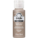 Folkart Matte Acrylic Paint 2oz Wild Truffle*