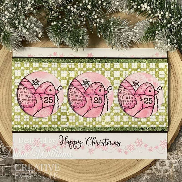 Woodware Clear Stamps 4"x 6" - Christmas Patches*