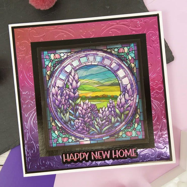 Hunkydory For the Love of Masks  - Antique Elegance Frame & Background*