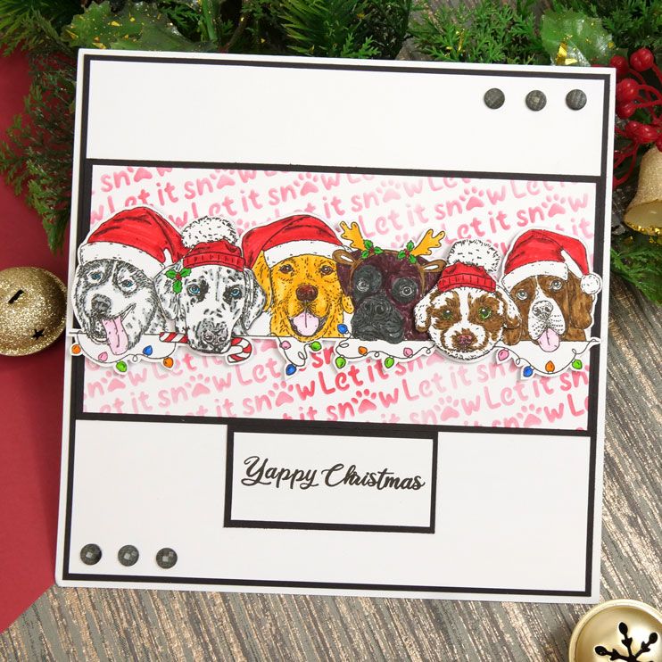 Hunkydory For the Love of Stamps - Santa's Little Yelpers*