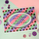 Hunkydory For the Love of Stamps - Speckled Dots Background