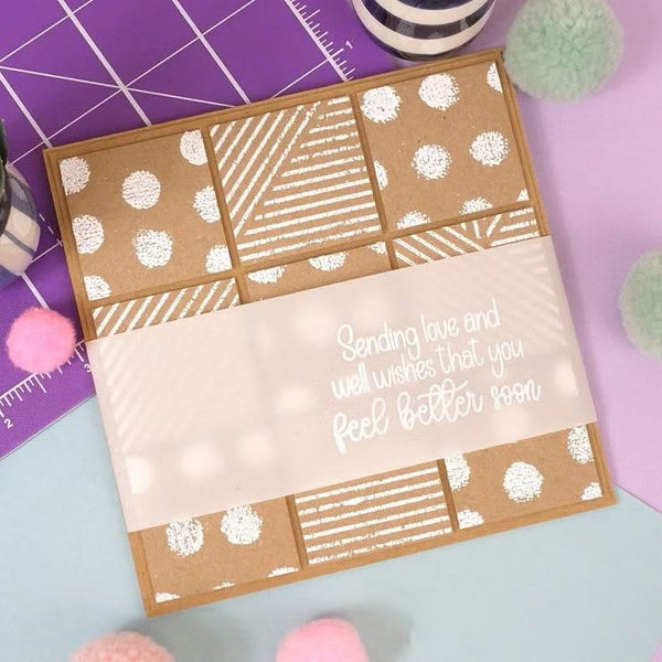 Hunkydory For the Love of Stamps - Speckled Dots Background