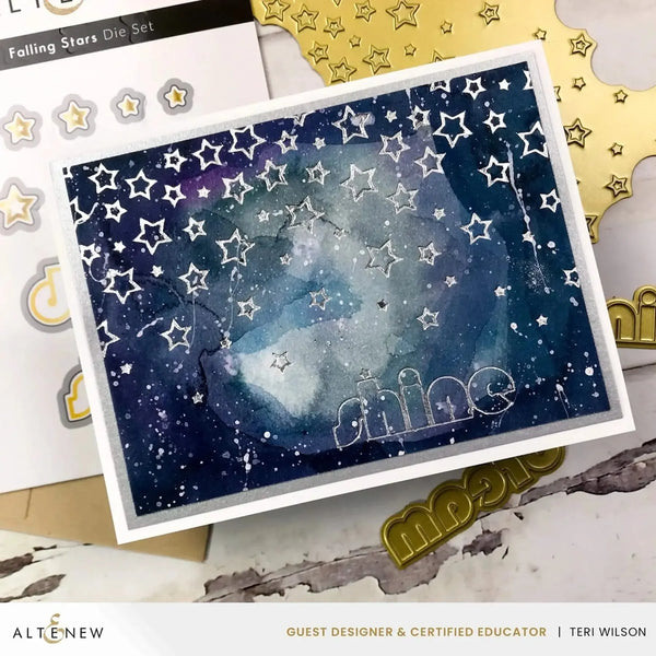 Altenew Falling Stars Hot Foil Plate Set*