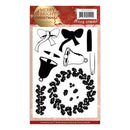 Find It Precious Marieke Merry and Bright Clear Stamps - Wreath