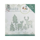 Find It Trading Yvonne Creations Wintertime Dies - Deers in the Frost