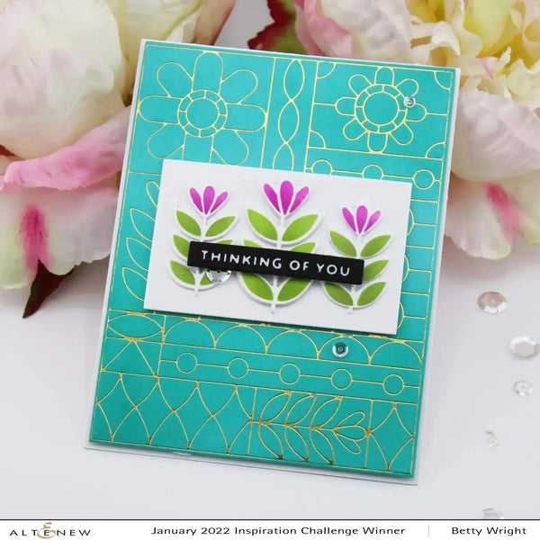 Altenew Flower Shine Hot Foil Plate*