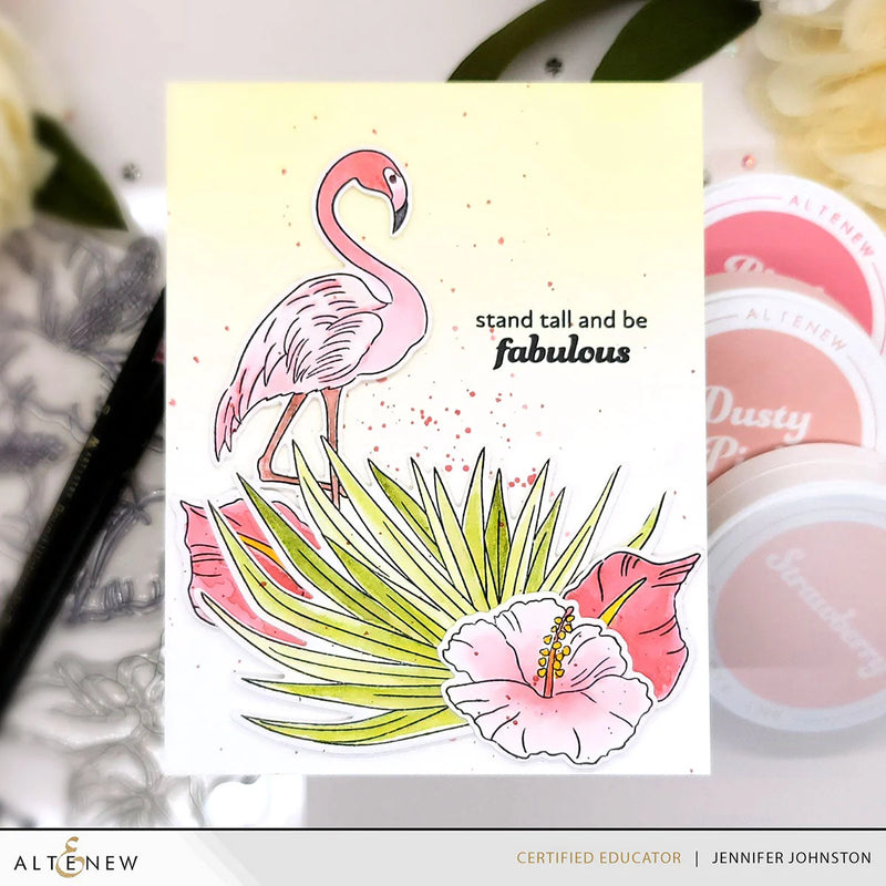 Altenew Flowers And A Flamingo Die Set