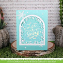 Lawn Cuts Hot Foil Plates Foiled Sentiments: Let It Snow*