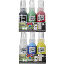 FolkArt Gallery Glass Paint 6/Pkg - Basic Colours