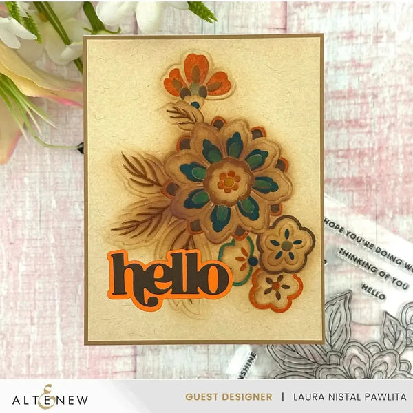 Altenew Folk Art Flowers Die Set*
