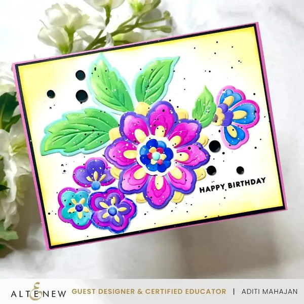 Altenew Folk Art Flowers Stamp Set*