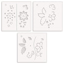 Altenew Folk Art Flowers Simple Colouring Stencil Set*