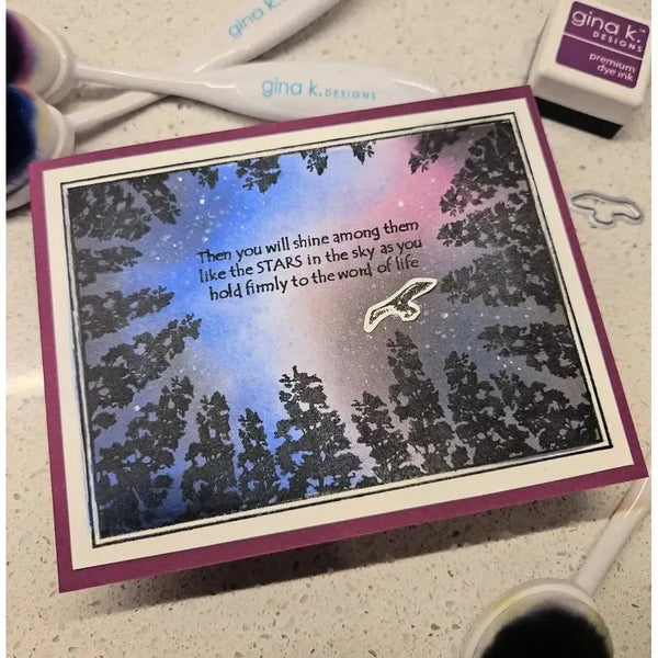 Gina K Designs Clear Stamps - Forest Frame