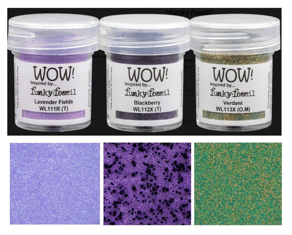 WOW! Embossing Powder Trio - Summer Twilight