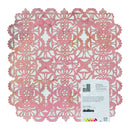 Basicgrey 12"x12" Single Sheet Laser-Cut Doilies - Green at Heart - Lace