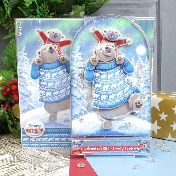 Hunkydory Season's Greetings Deco-Large Set - Beary Christmas*
