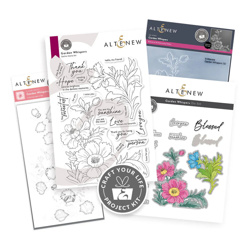 Altenew Craft Your Life Project Kit: Garden Whispers